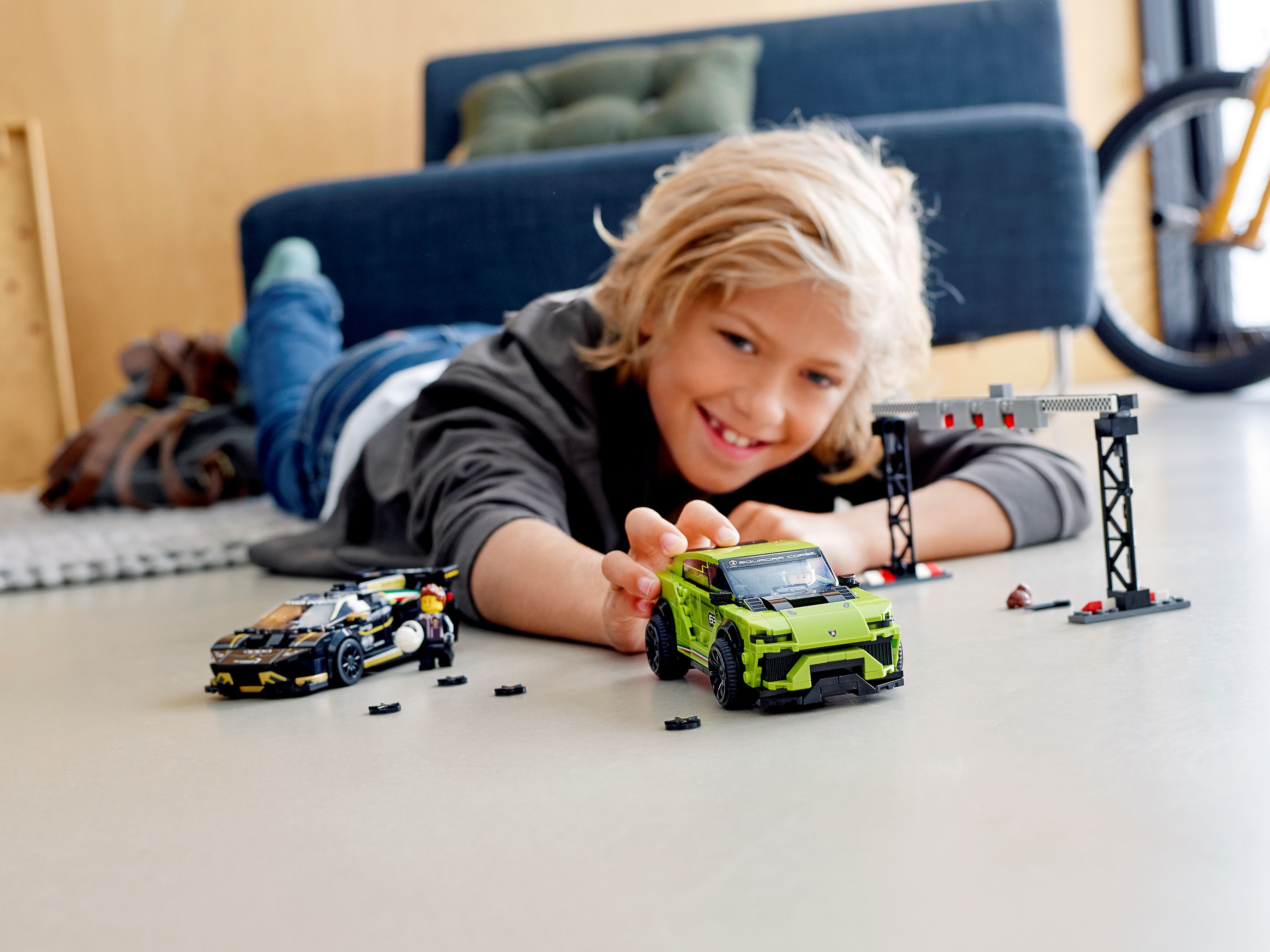 LEGO Speed Champions 76899 Lamborghini Urus ST-X & Lamborghini Huracán Super Trofeo EVO