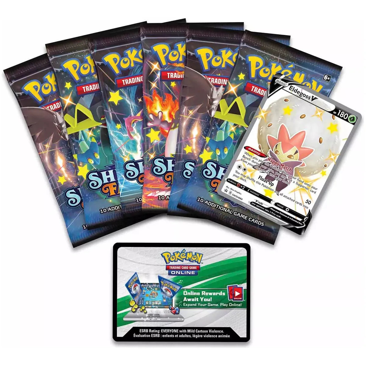 Pokémon Sword & Shield Shining Fates Eldegoss V Tin Box (englisch)