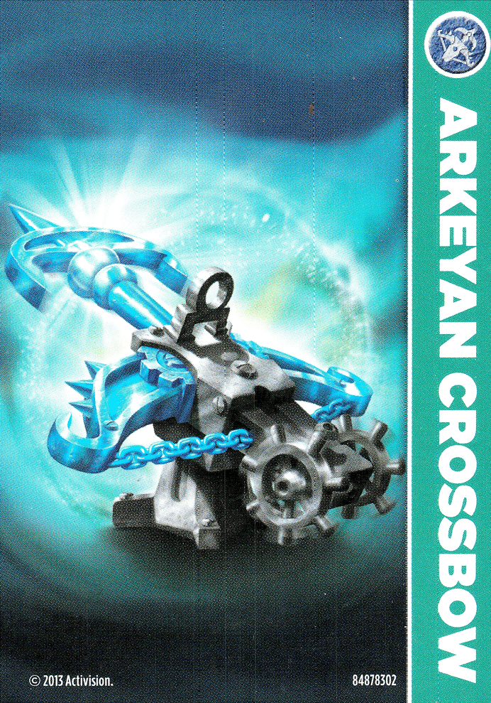 Skylanders Swap Force Arkeyan Crossbow Karte