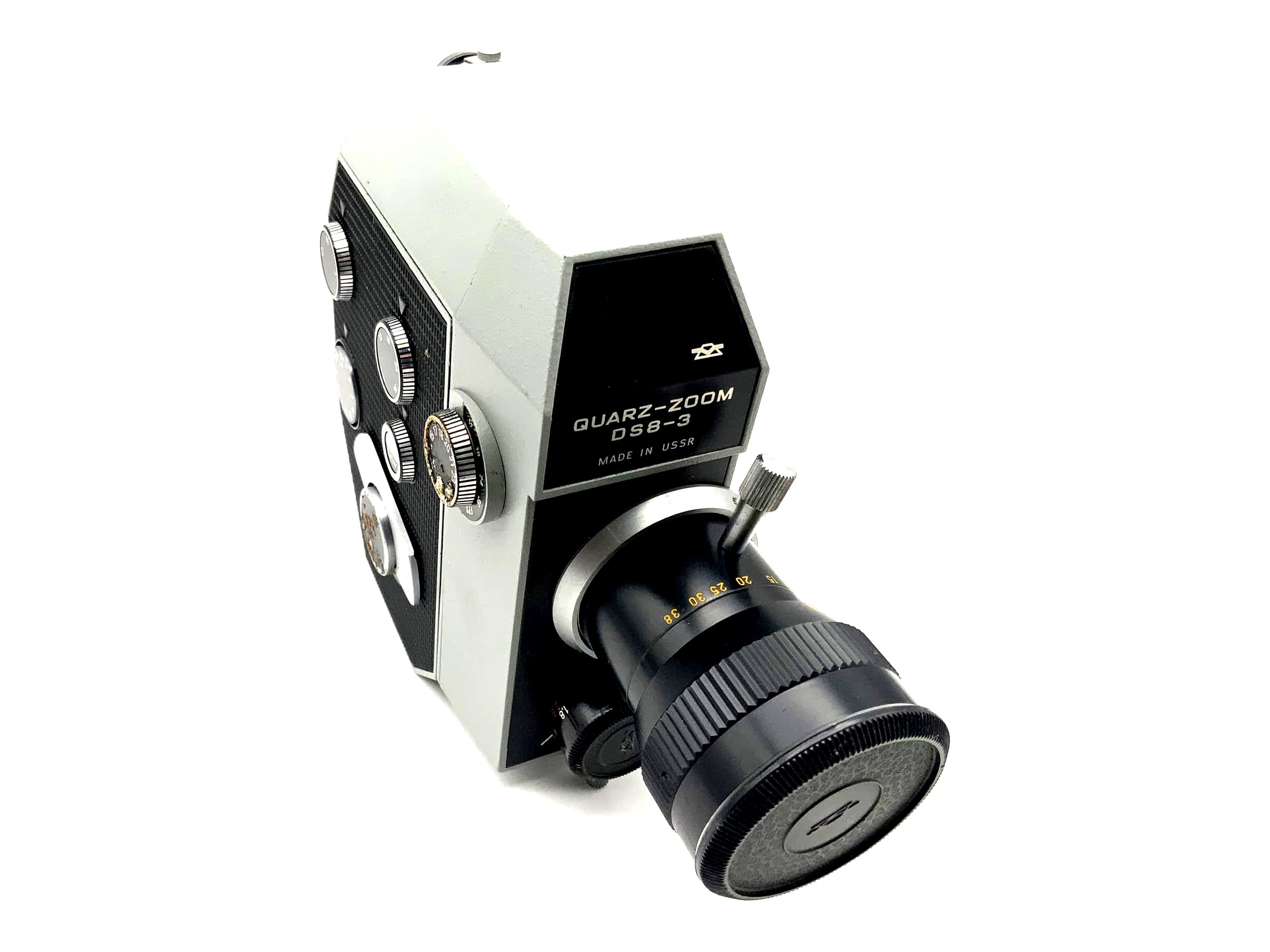 Quarz DS8-3 Filmkamera ohne Griff Made in USSR Super 8 Kamera movie camera