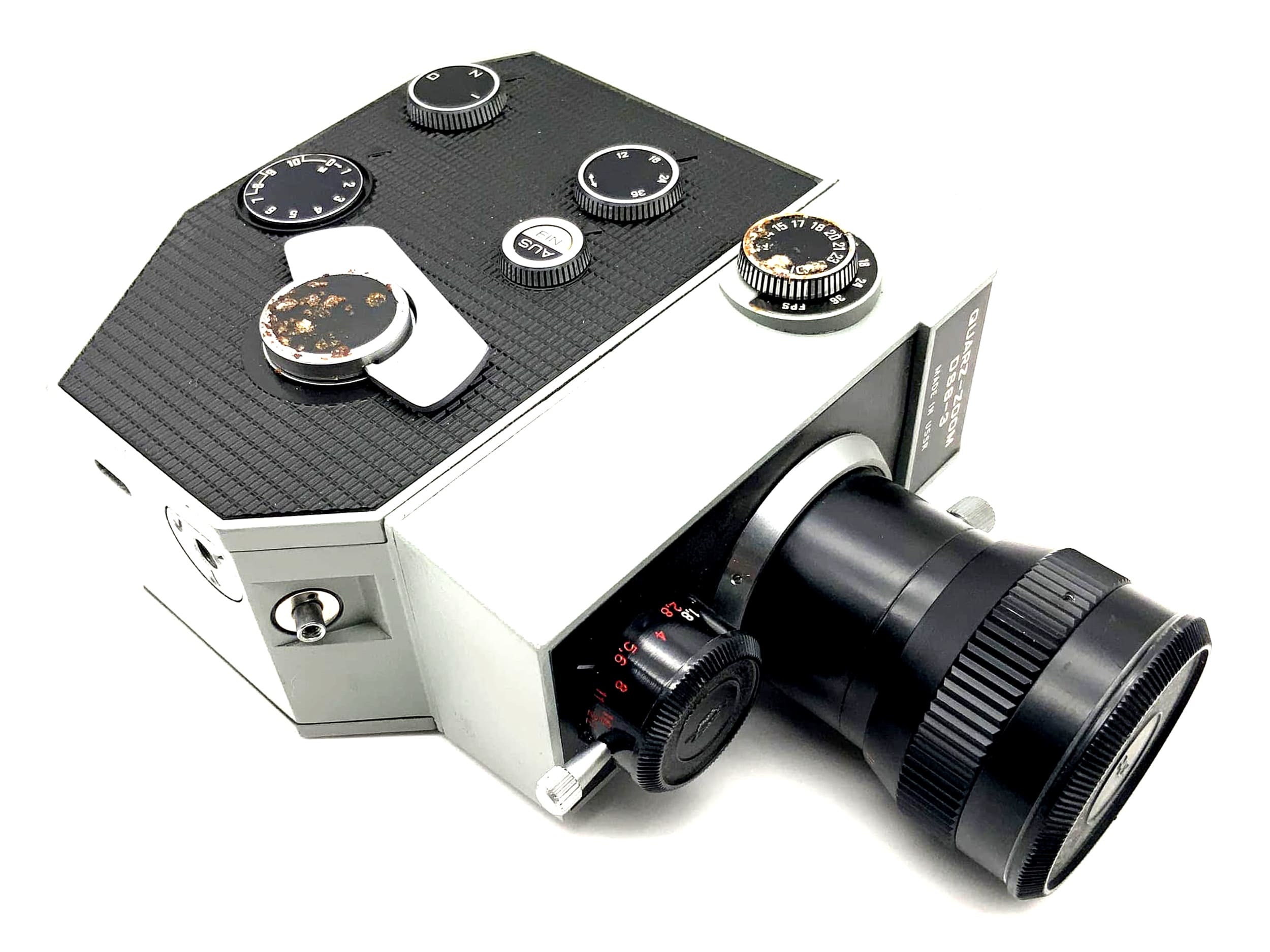 Quarz DS8-3 Filmkamera ohne Griff Made in USSR Super 8 Kamera movie camera