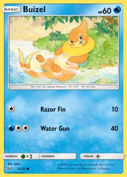 Buizel⁣ - Shining Legends⁣ (Common)⁣ [22]