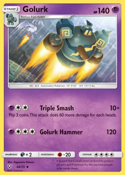 Golurk⁣ - Shining Legends⁣ (Uncommon)⁣ [44]