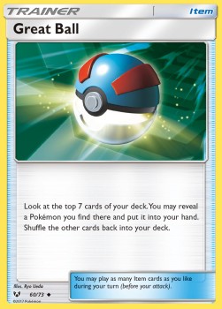 Great Ball⁣ - Shining Legends⁣ (Uncommon)⁣ [60]