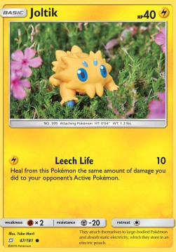 Joltik⁣ - Team Up⁣ (Common)⁣ [47]