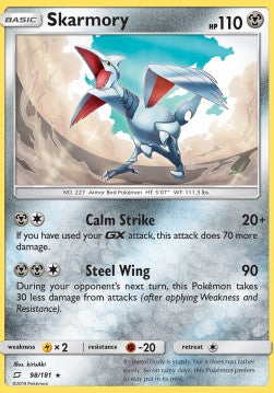 Skarmory⁣ - Team Up⁣ (Rare)⁣ [98]