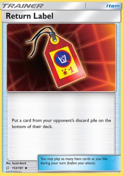 Return Label⁣ - Team Up⁣ (Uncommon)⁣ [153]