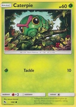 Caterpie⁣ - Hidden Fates⁣ (Common)⁣ [1]