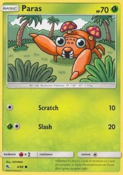 Paras⁣ - Hidden Fates⁣ (Common)⁣ [4]