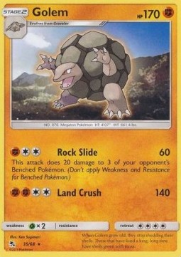 Golem⁣ - Hidden Fates⁣ (Rare)⁣ [35]