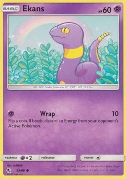 Ekans⁣ - Hidden Fates⁣ (Common)⁣ [25]