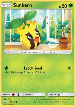 Sunkern⁣ - Cosmic Eclipse⁣ (Common)⁣ [7]