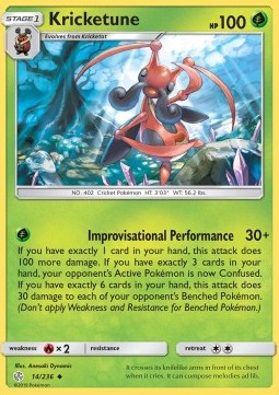 Kricketune⁣ - Cosmic Eclipse⁣ (Uncommon)⁣ [14]