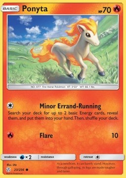 Ponyta⁣ - Cosmic Eclipse⁣ (Common)⁣ [23]