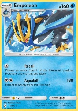 Empoleon⁣ - Cosmic Eclipse⁣ (Rare)⁣ [56]