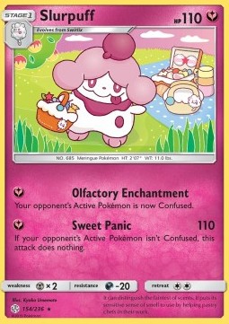 Slurpuff⁣ - Cosmic Eclipse⁣ (Rare)⁣ [154]