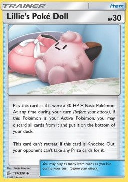 Lillie's Poké Doll⁣ - Cosmic Eclipse⁣ (Uncommon)⁣ [197]