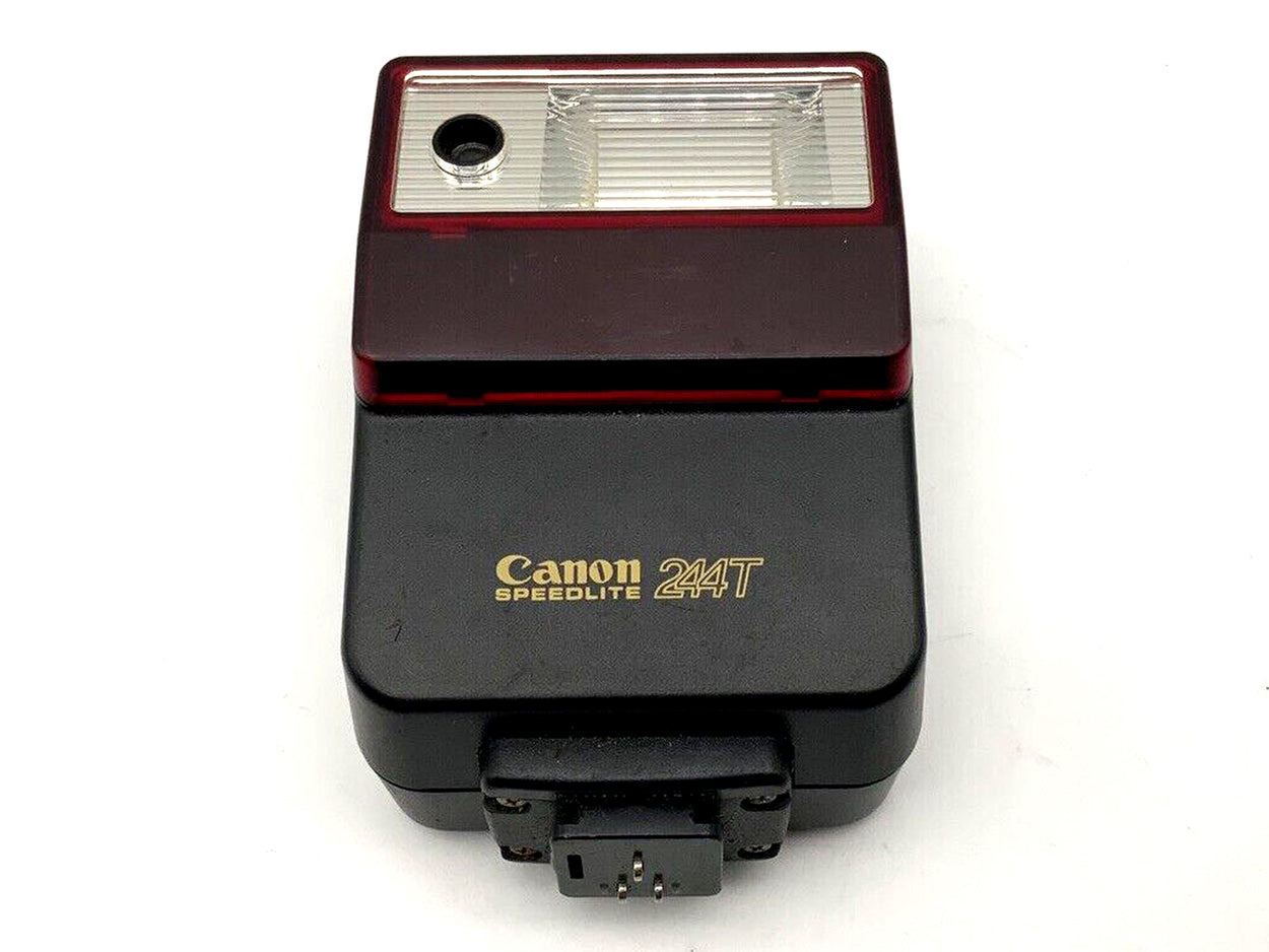 Canon Speedlite 244T analog Blitzgerät Aufsteckblitz Flash Licht