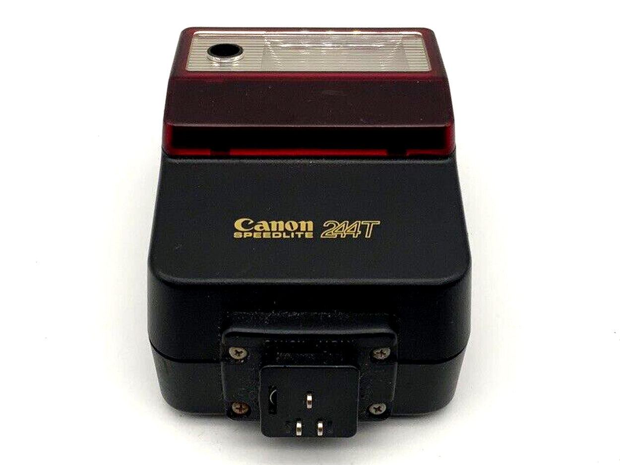 Canon Speedlite 244T analog Blitzgerät Aufsteckblitz Flash Licht