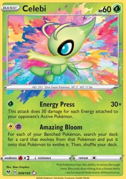 Celebi⁣ - Vivid Voltage⁣ (Amazing Rare)⁣ [9]