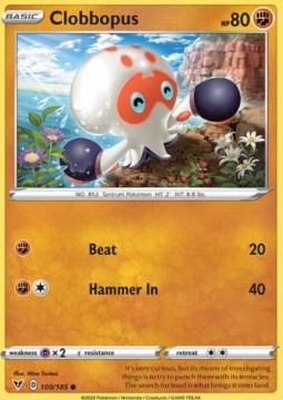 Clobbopus⁣ - Vivid Voltage⁣ (Common)⁣ [100]