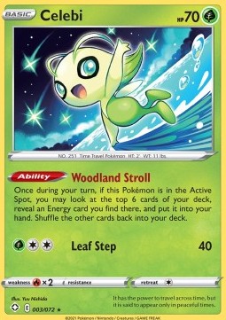 Celebi⁣ - Shining Fates⁣ (Rare)⁣ [3]