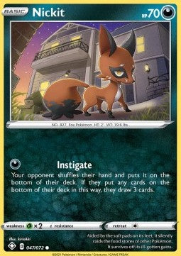 Nickit⁣ - Shining Fates⁣ (Common)⁣ [47]