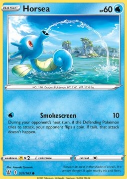 Horsea⁣ - Battle Styles⁣ (Common)⁣ [31]