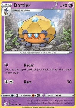 Dottler⁣ - Battle Styles⁣ (Uncommon)⁣ [64]