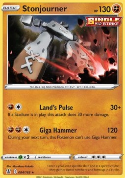 Stonjourner⁣ - Battle Styles⁣ (Rare)⁣ [84]