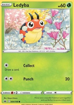 Ledyba⁣ - Chilling Reign⁣ (Common)⁣ [004]