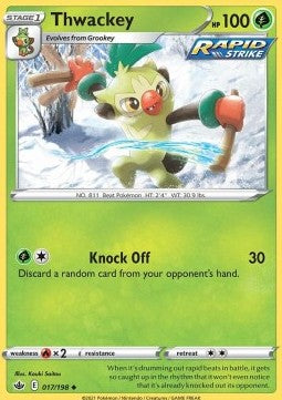 Thwackey⁣ - Chilling Reign⁣ (Uncommon)⁣ [017]