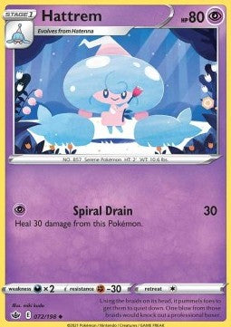 Hattrem⁣ - Chilling Reign⁣ (Uncommon)⁣ [072]