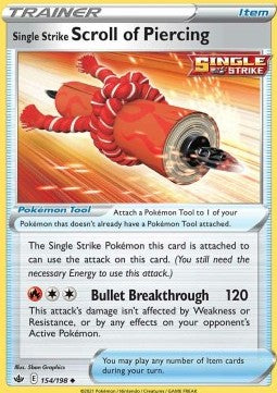 Single Strike Scroll of Piercing⁣ - Chilling Reign⁣ (Uncommon)⁣ [154]