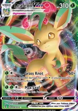 Leafeon VMAX⁣ - Evolving Skies⁣ (Ultra Rare)⁣ [008]