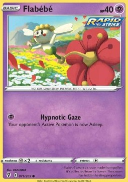 Flabébé⁣ - Evolving Skies⁣ (Common)⁣ [071]