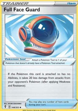 Full Face Guard⁣ - Evolving Skies⁣ (Uncommon)⁣ [148]