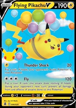 Flying Pikachu V⁣ - Celebrations⁣ (Ultra Rare)⁣ [006]