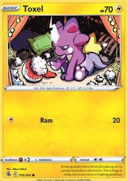 Toxel⁣ - Fusion Strike⁣ (Common)⁣ [105]