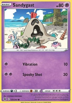 Sandygast⁣ - Fusion Strike⁣ (Common)⁣ [125]