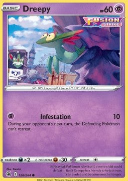 Dreepy⁣ - Fusion Strike⁣ (Common)⁣ [128]