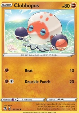 Clobbopus⁣ - Fusion Strike⁣ (Common)⁣ [152]