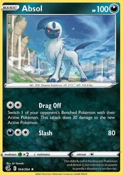 Absol⁣ - Fusion Strike⁣ (Rare)⁣ [164]