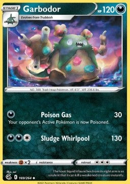 Garbodor⁣ - Fusion Strike⁣ (Uncommon)⁣ [169]