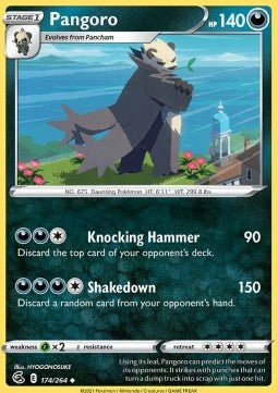 Pangoro⁣ - Fusion Strike⁣ (Uncommon)⁣ [174]