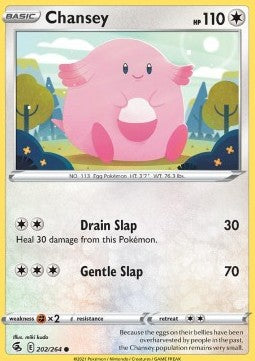 Chansey⁣ - Fusion Strike⁣ (Common)⁣ [202]
