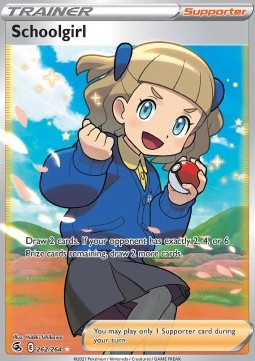 Schoolgirl⁣ - Fusion Strike⁣ (Ultra Rare)⁣ [262]