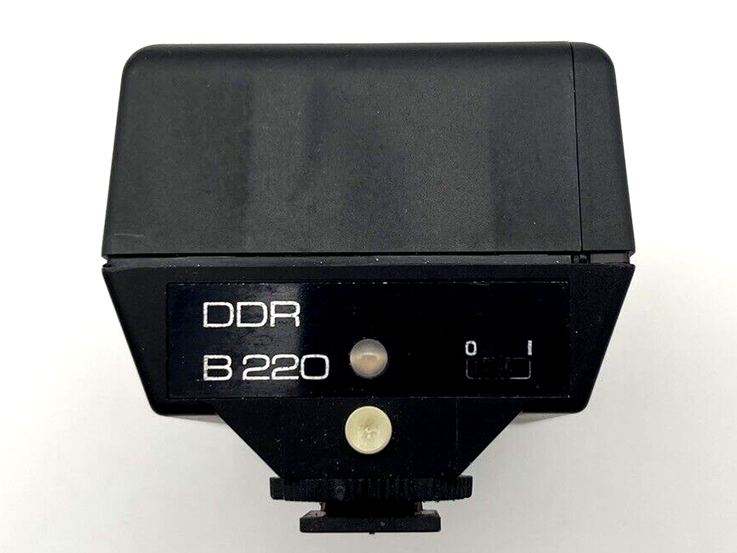 Praktica DDR B220 analog Blitzgerät Aufsteckblitz Flash Licht