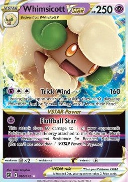 Whimsicott VSTAR⁣ - Brilliant Stars⁣ (Ultra Rare)⁣ [065]