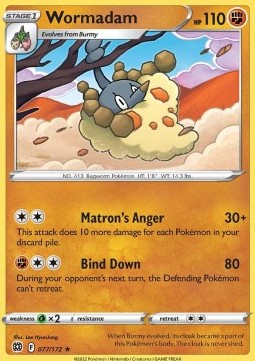 Wormadam⁣ - Brilliant Stars⁣ (Rare)⁣ [077]